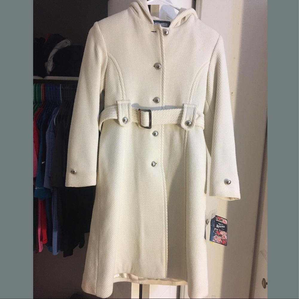 White Rothschild Pea Coat